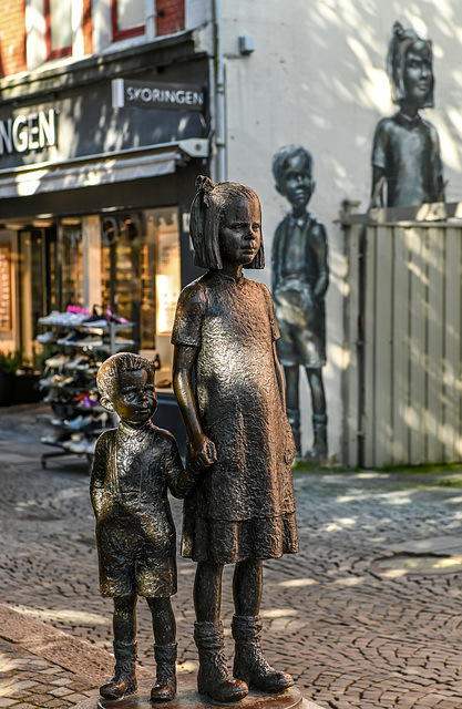 Skulptur in Stavanger/ Norwegen Skulptur in Stavanger/ Norwegen