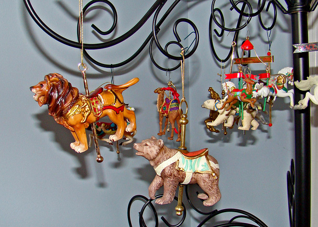 Christmas Carousel Ornaments