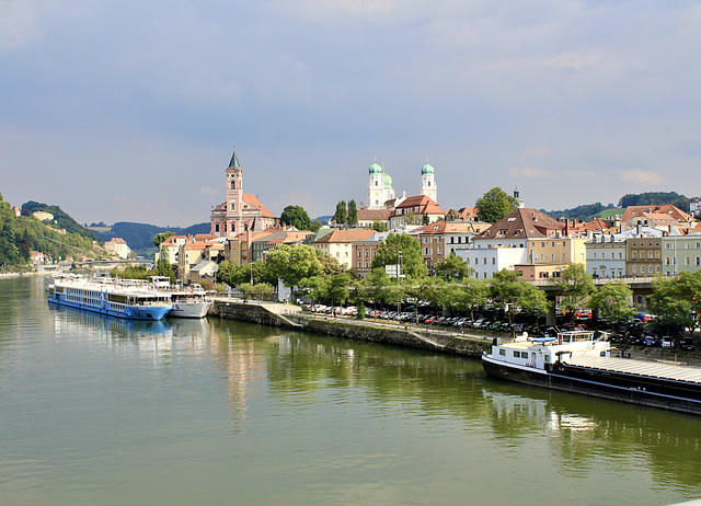 Die drei-Flüsse-Stadt Passau