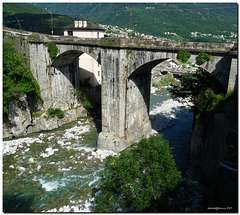 Ponte napoleonico  sul Diveria a Crevola