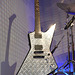 Electric Guitar Played by James Hetfield of Metallica in the Metropolitan Museum of Art, September 2019