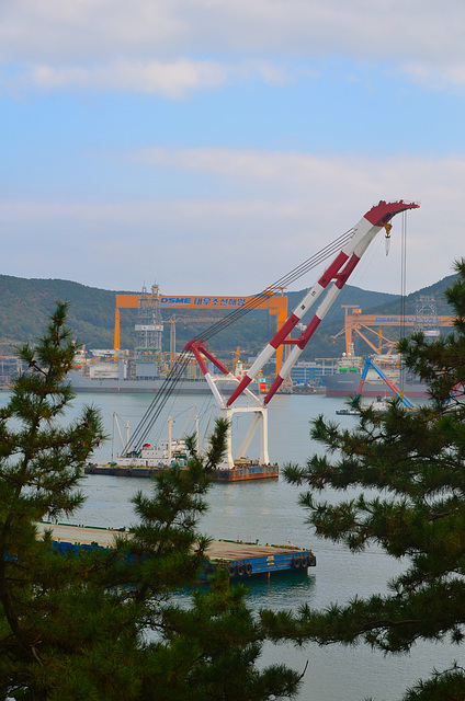 DSME floating crane