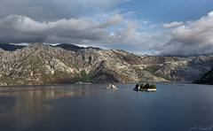 Catholic Island and its church, Bay of Kotor