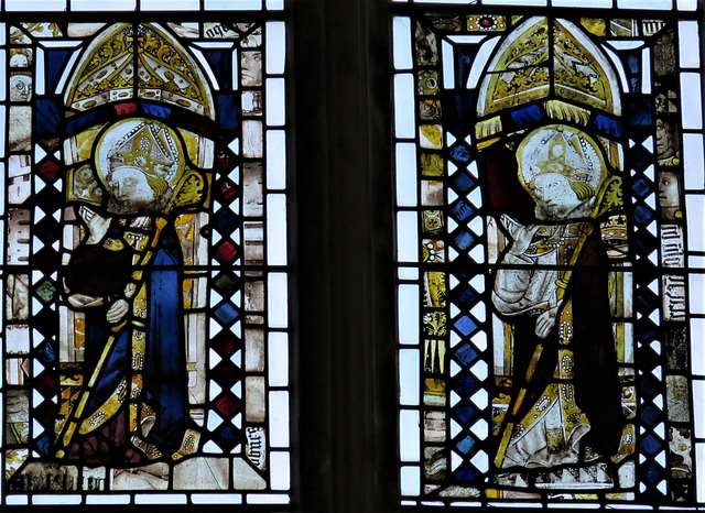 stamford st martin church, lincs  (31) c15 glass