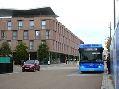 Whippet Coaches WG120 (MX23 LSC) at Eddington, Cambridge - 18 Oct 2023 (P1160887)