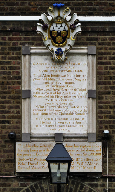 michel's almshouses, richmond-on-thames