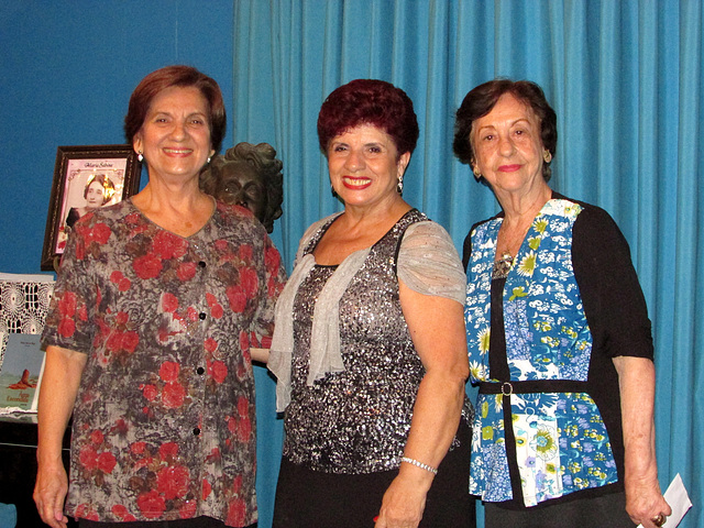 Nilde Barros Diuana, Gracinha Rego e Alba Helena Corrêa