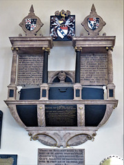 derby cathedral (59)c17 tomb to sara allestry with coffin and skull, attrib. to christopher kingsfeild