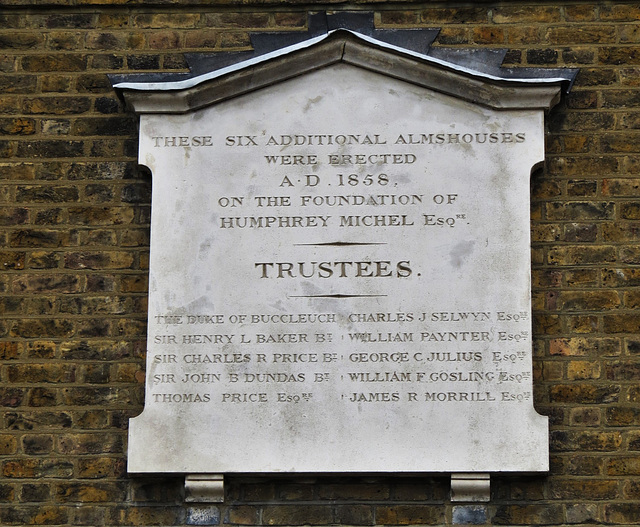 michel's almshouses, richmond-on-thames