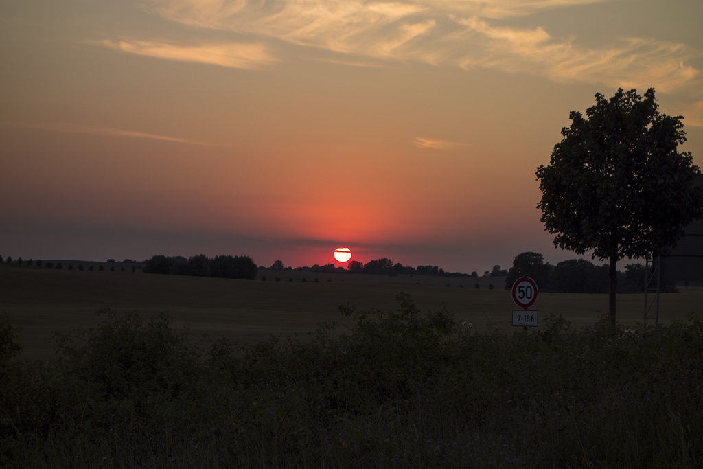 Sommererinnerungen - Sommersonnenuntergang