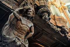 Détail de l'orgue de l'abbaye de la Chaise-Dieu