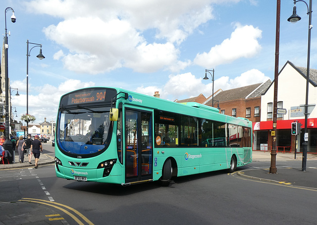 Stagecoach East 21306 (BF65 WKV) in St. Ives - 1 Sep 2022 (P1130161)