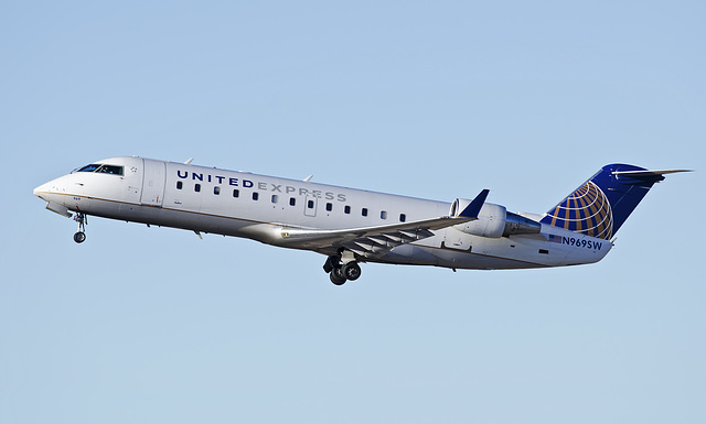 United Express Bombardier CL-600 N969SW