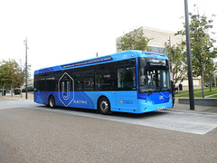 Whippet Coaches WG120 (MX23 LSC) at Eddington, Cambridge - 18 Oct 2023 (P1160883)