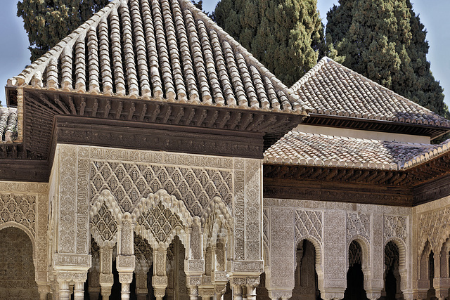 Geometry – Palace of the Nasrids, Alhambra, Granada, Andalucía, Spain