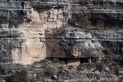 Walnut Canyon National Monument cliff dwellings (1584)