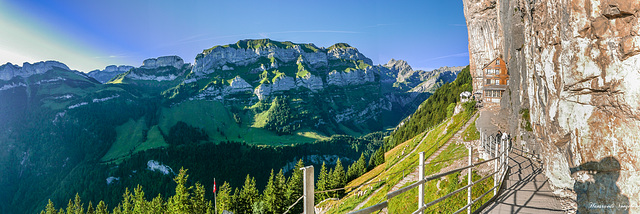 Beim Berggasthaus Äscher