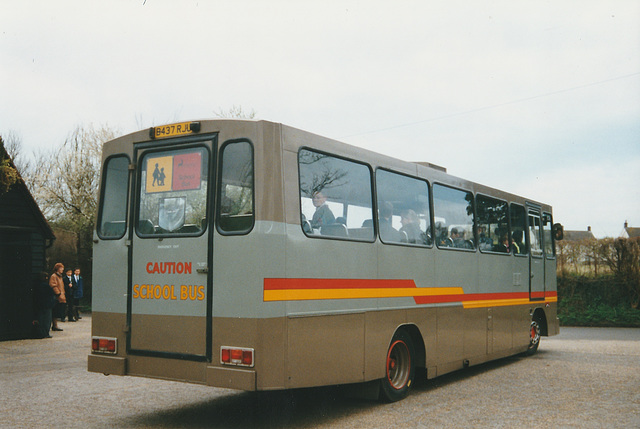 Sworders B437 RJU in Aston - 17 Mar 1998 Sworders B437 RJU in Aston - 17 Mar 1998