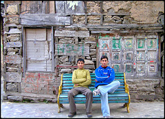 Young men in Chamba