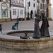 Motivbrunnen am Rathaus: Dat Mäken von Brokel