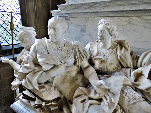 stamford st martin church, lincs  (43) c18 tomb of john 5th earl of exeter +1700 by p.e. monnot