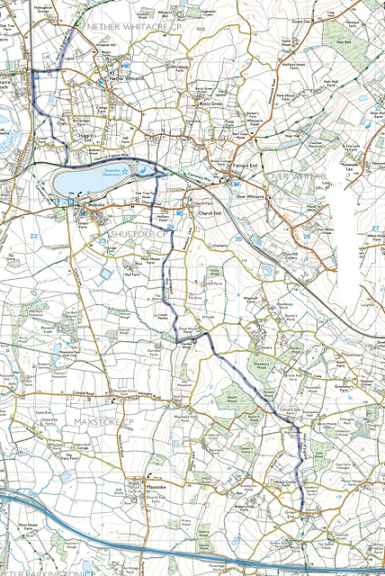 HEART OF ENGLAND WAY (6) nr Nether Whitacre to Green End (7m)