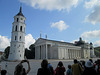Vilnius Cathedral and belfry.