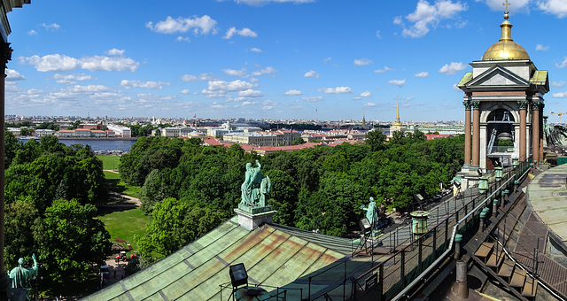 St. Peterburg. View from St. Isaac St. Peterburg. View from St. Isaac