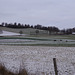 Schnee in den Feldern