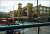 passing Kings Cross Station