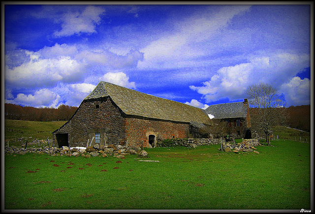 Paysage d'Aubrac - Aveyron