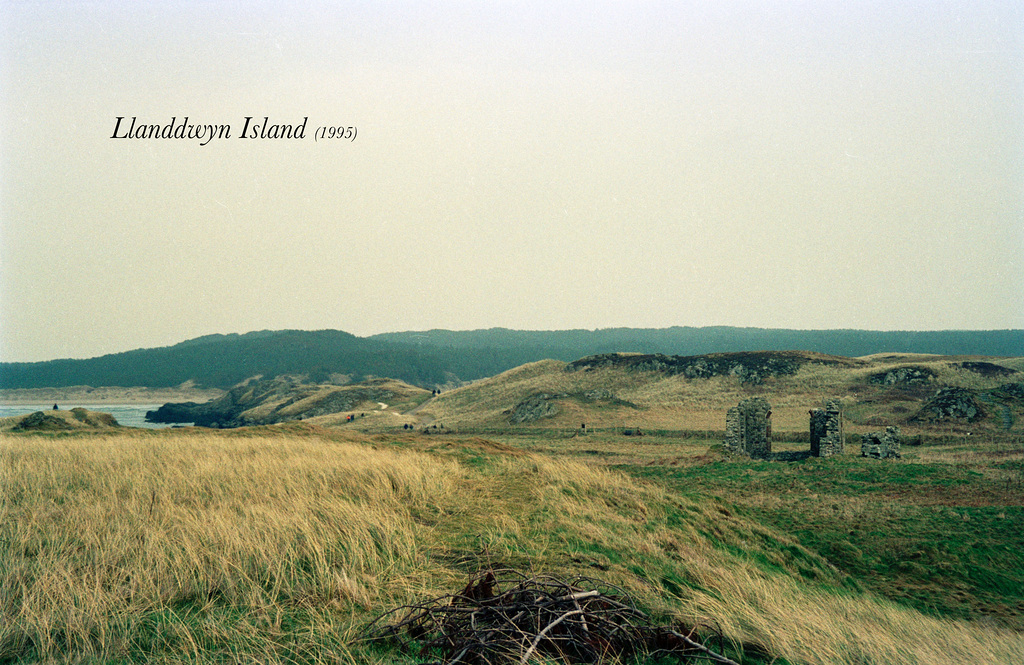 Ruined Church of St Dwynwen and Llanddwyn Island (Scan from 1995)