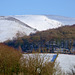 Towards Bleaklow snow over Shire Hill