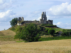 Ruines du château de Gurçon (Carsac de Gurçon,24, Périgord pourpre)