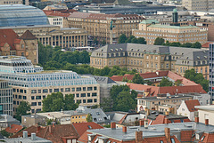 Stuttgart-City-Dächer (von Bopserwaldstrasse aus)