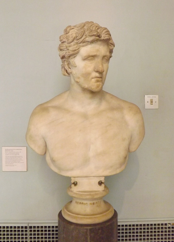 Marble Portrait of an Unidentified Hellenistic Ruler in the British Museum, May 2014