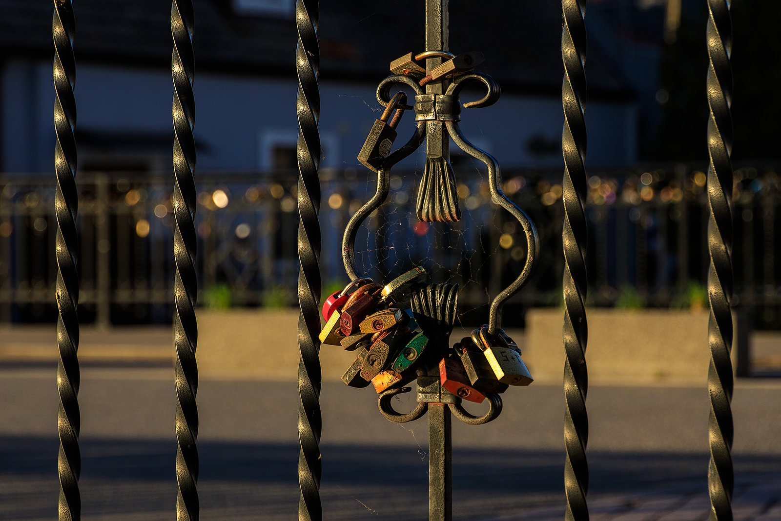 Locked fence