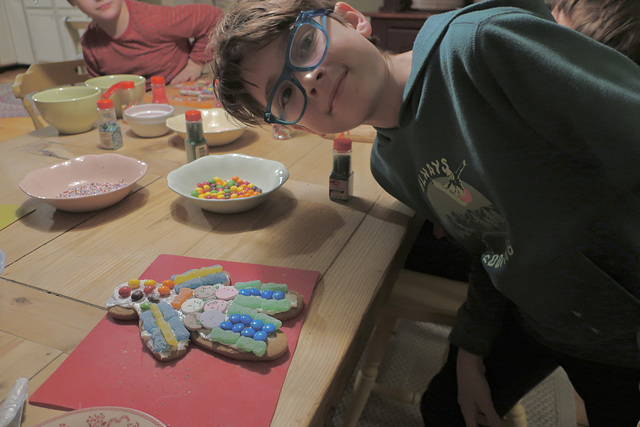 Gingerbread People and Their Proud Creators #3