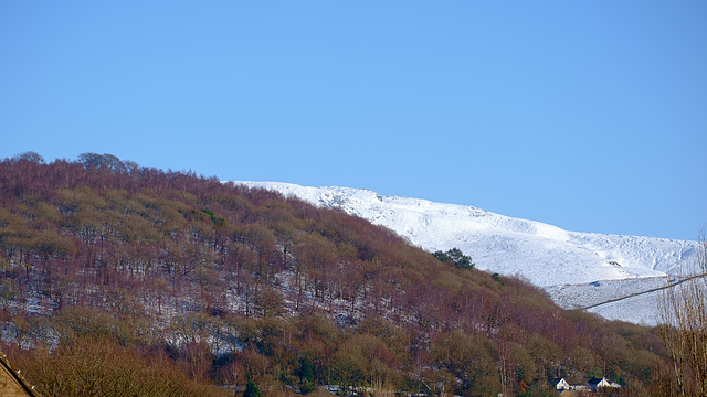 Towards Bleaklow over Shire Hill