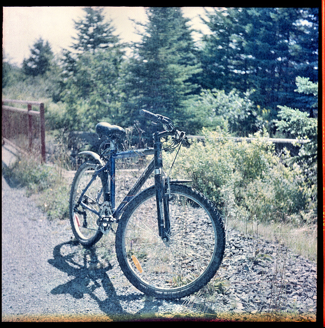 My bike on Lomo