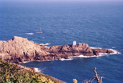 St. Martin's Point light and fog signal (Scan from 1996)