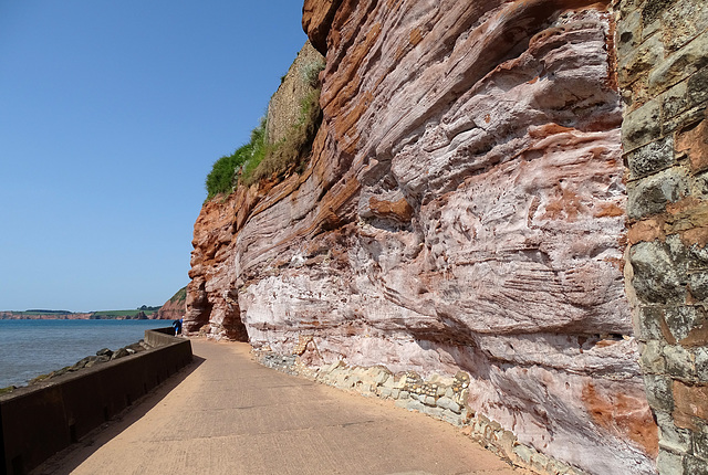 Sidmouth cliffs