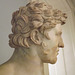 Detail of a Marble Portrait of an Unidentified Hellenistic Ruler in the British Museum, May 2014