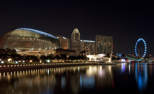 The durian-shaped Esplanade – Theatres on the Bay