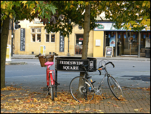 Frideswide Square sign