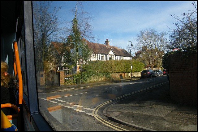 turning into Moreton Road