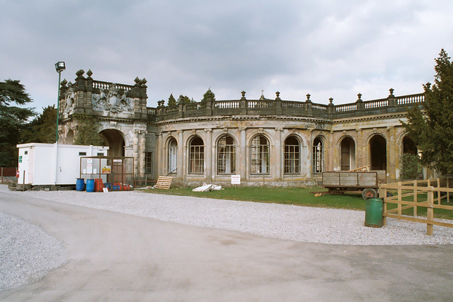 Remains of Trentham Hall, Staffordshire