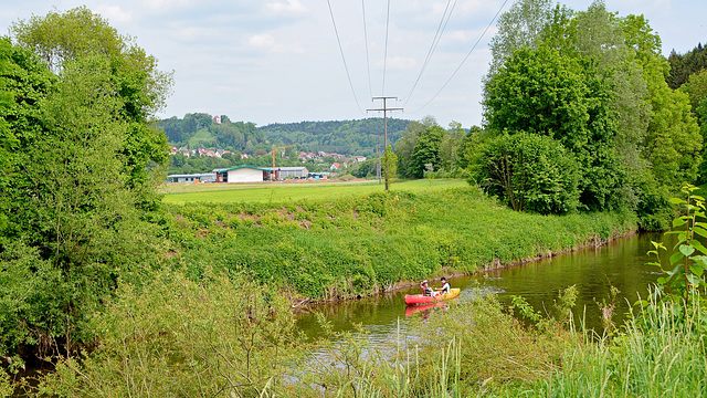 Kanutour Kocherfluss