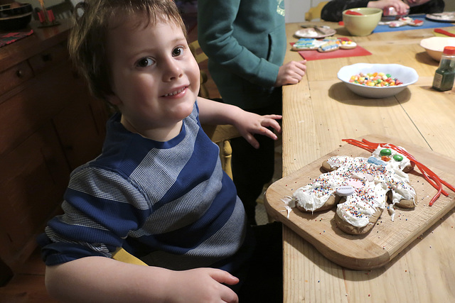 Gingerbread People and Their Proud Creators #1