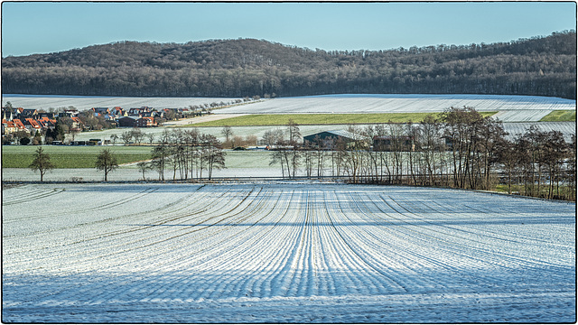 Norddeutscher Winter